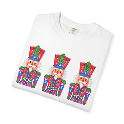 Nutcracker Trio T-shirt — Festive Christmas Holiday Tee