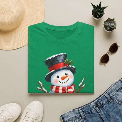 Festive Snowman Christmas T-Shirt