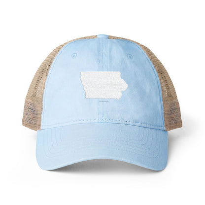Iowa Women's Washed Mesh-Back Cap