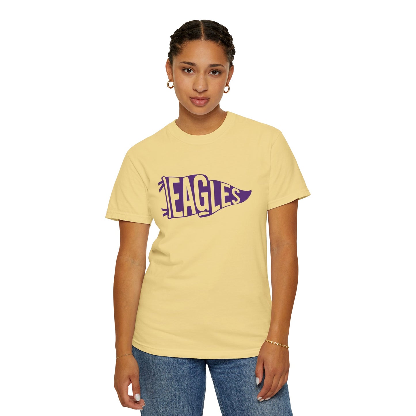 Eagles Pennant T‑Shirt — Vintage Campus Sports Tee