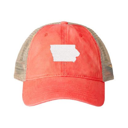 Iowa Women's Washed Mesh-Back Cap