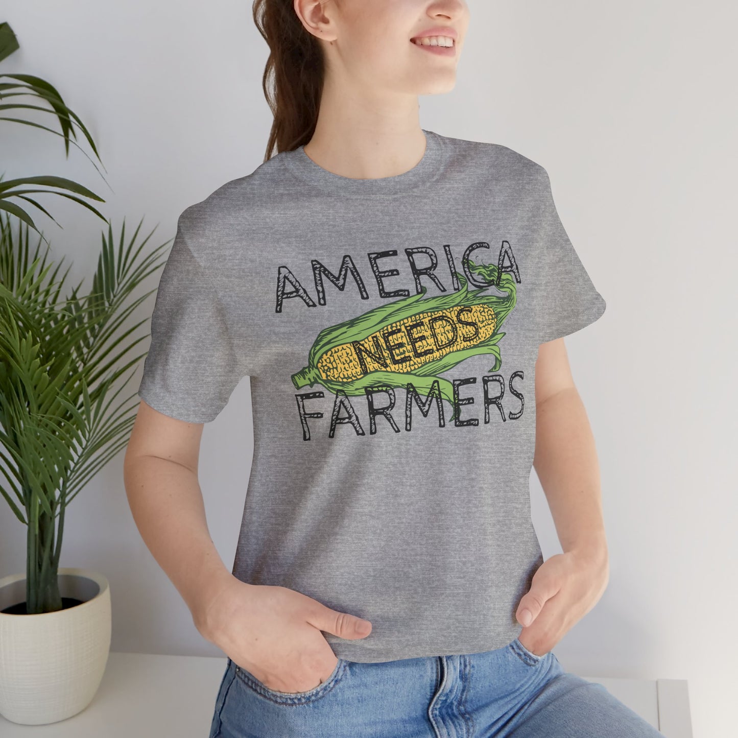 America Needs Farmers Unisex Tee