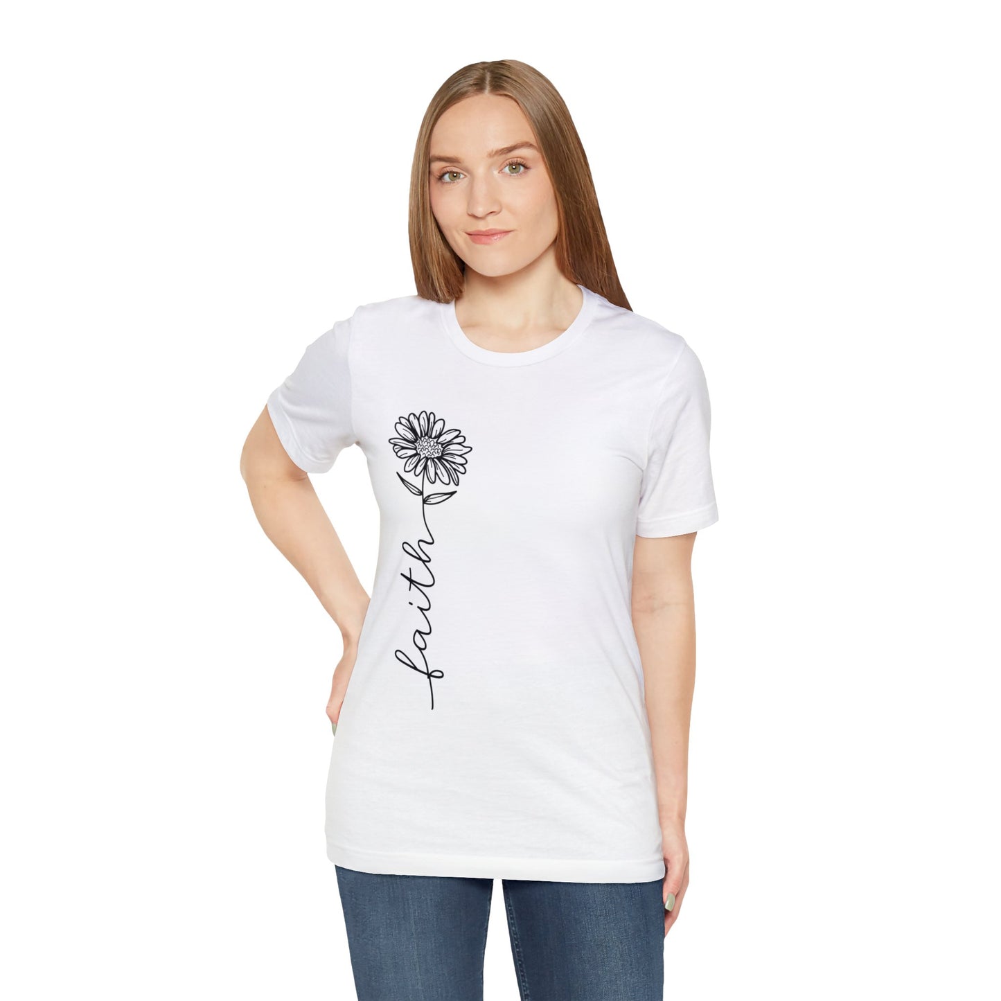 Faith Unisex Jersey Short Sleeve Tee