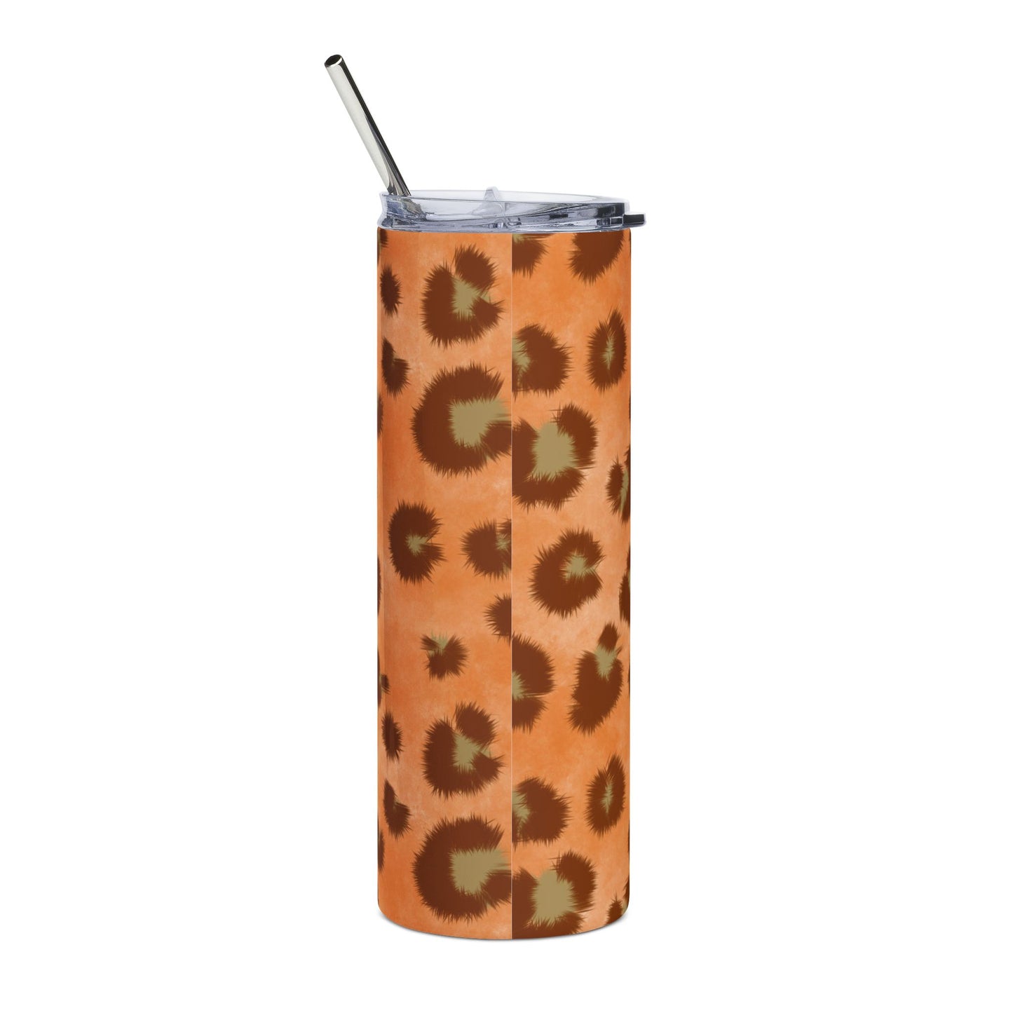 Leopard Print 20oz Stainless Tumbler – Personalized Harper & Co. Design
