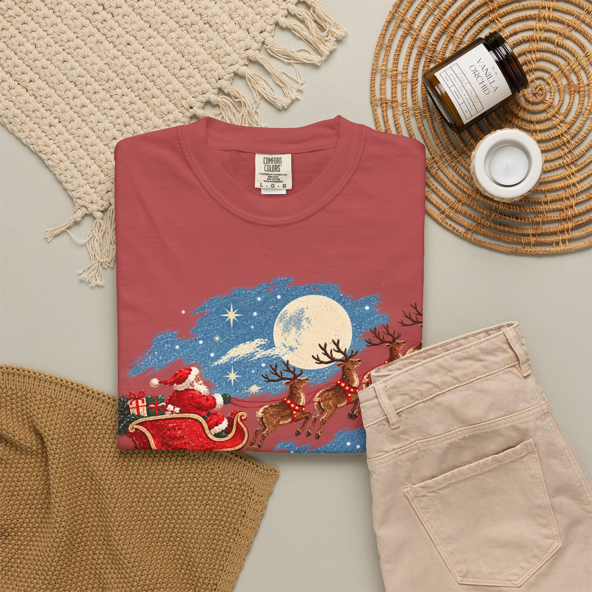 Christmas Santa Sleigh T-Shirt