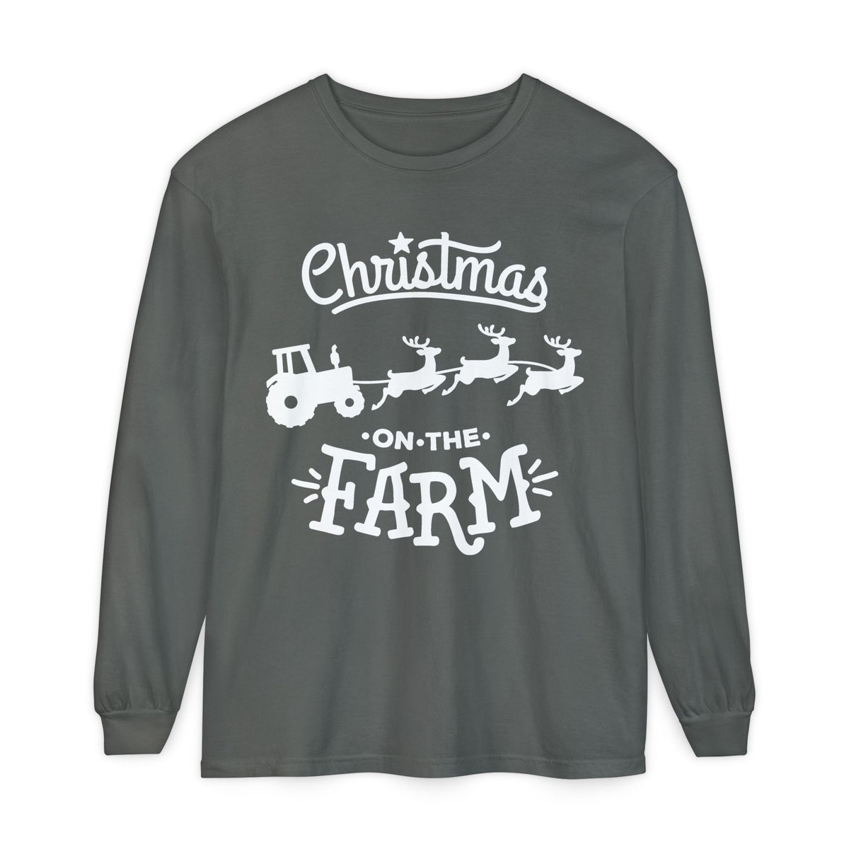 Christmas on the Farm Unisex Ultra Cotton Long Sleeve Tee