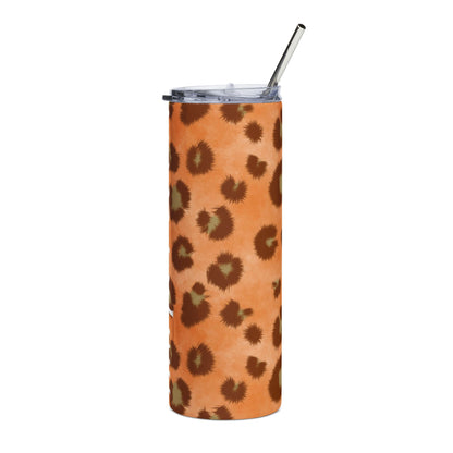 Leopard Print 20oz Stainless Tumbler – Personalized Harper & Co. Design