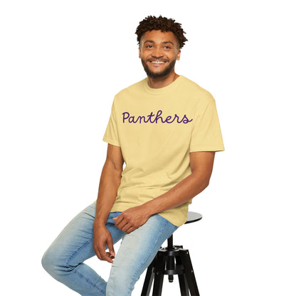 Panthers Script Garment Dyed T-Shirt