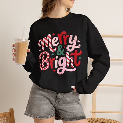 Merry & Bright Christmas Sweatshirt