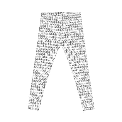'fa la la' Holiday Leggings — Women's Christmas Patterned Leggings