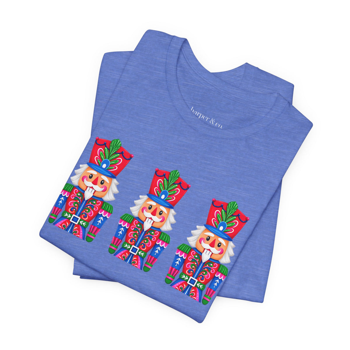 Nutcracker Trio Graphic Tee — Festive Holiday Christmas Shirt