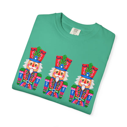 Nutcracker Trio T-shirt — Festive Christmas Holiday Tee