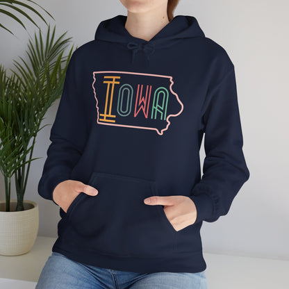 Iowa Light Unisex Heavy Blend™ Hooded Sweatshirt