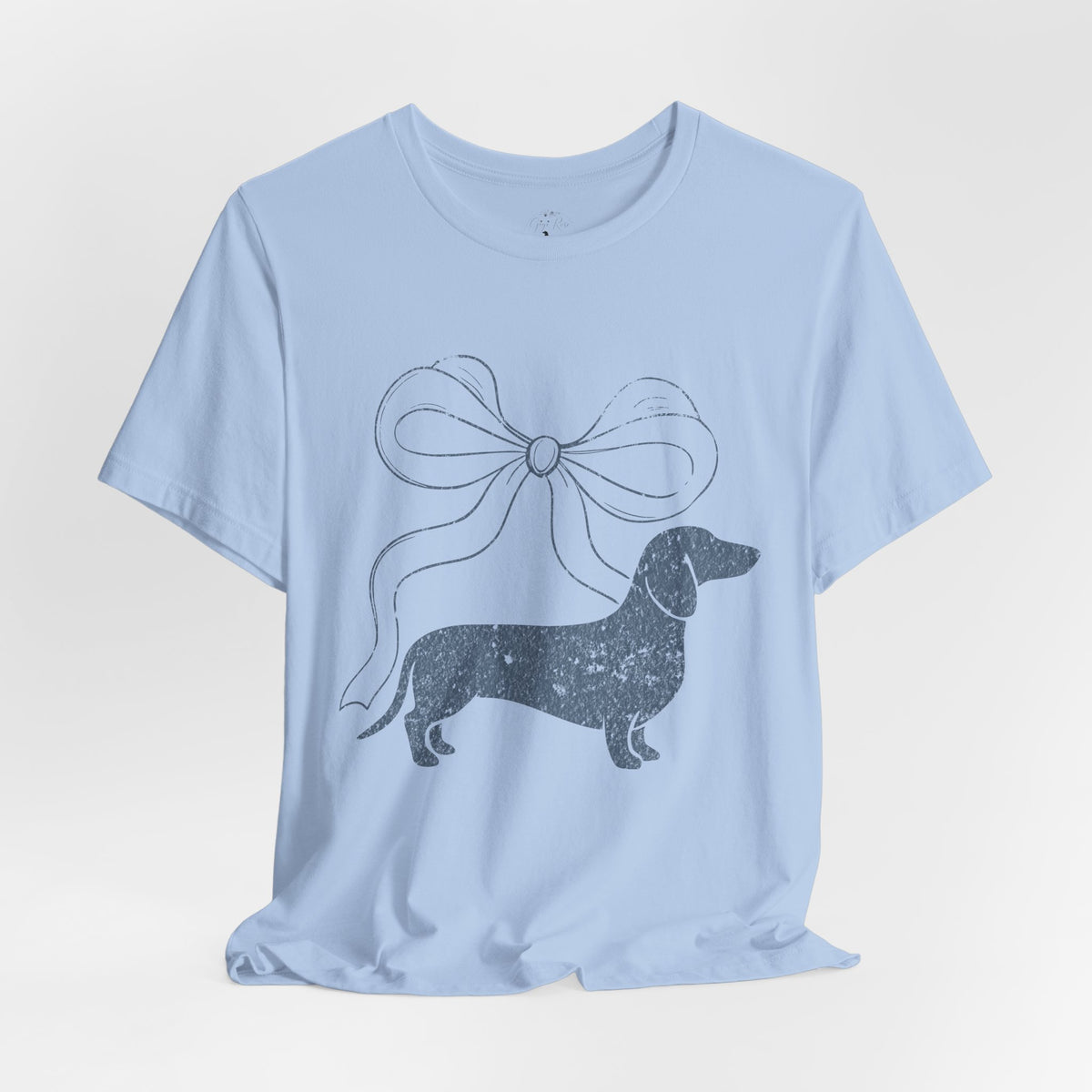 Dachshund Coquette Bow T-Shirt — Cute Doxie Graphic Tee