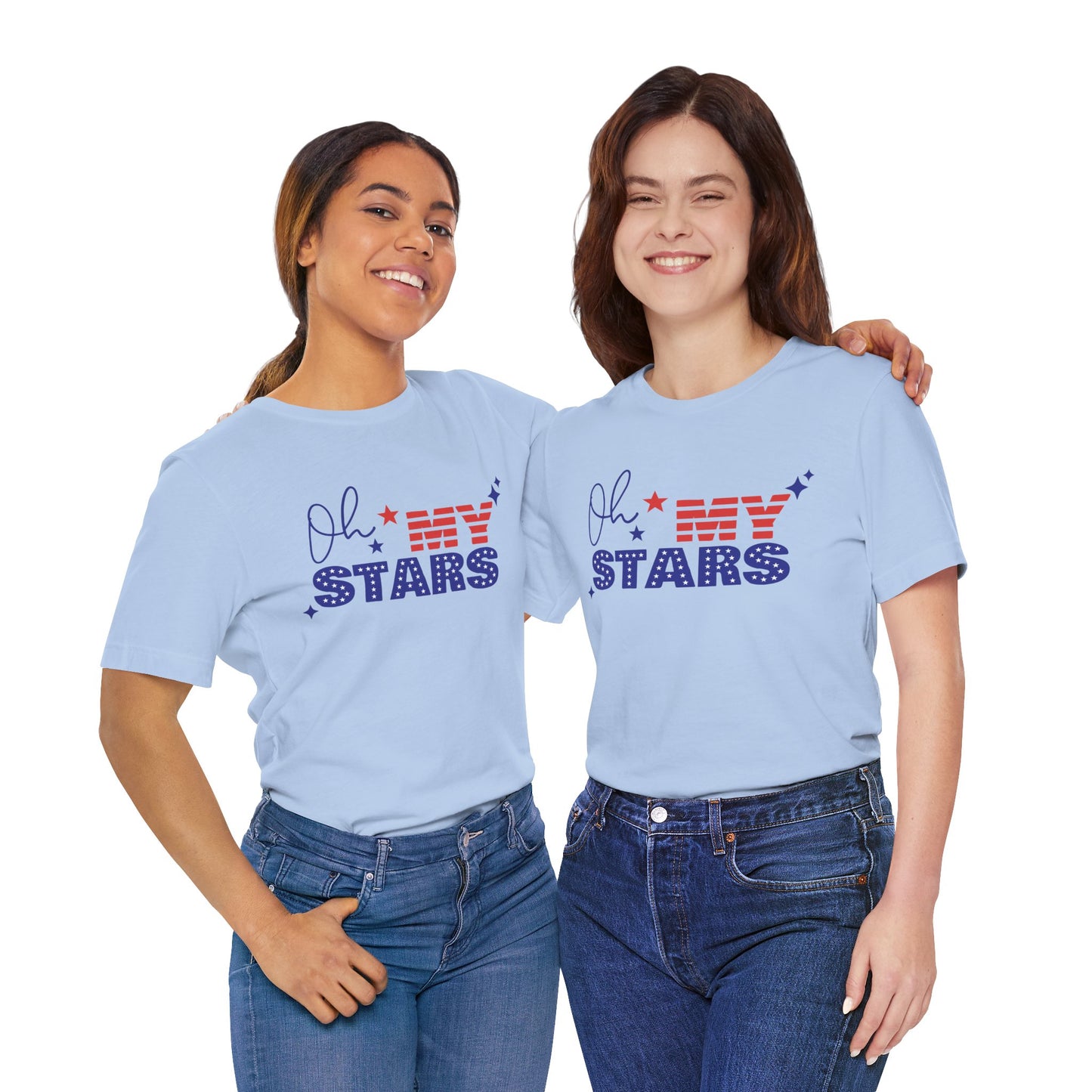 Oh My Stars USA T-Shirt — USA Celebration Tee
