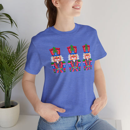 Nutcracker Trio Graphic Tee — Festive Holiday Christmas Shirt