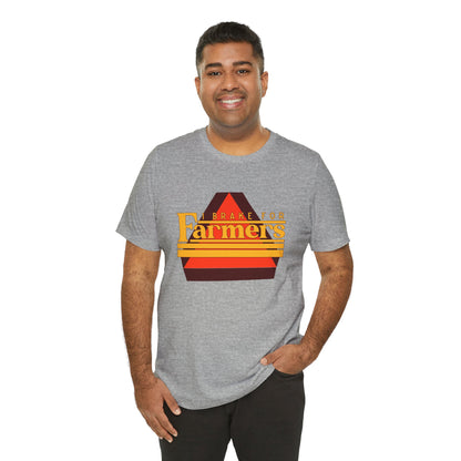 I Brake For Farmers Unisex Jersey Short Sleeve Tee