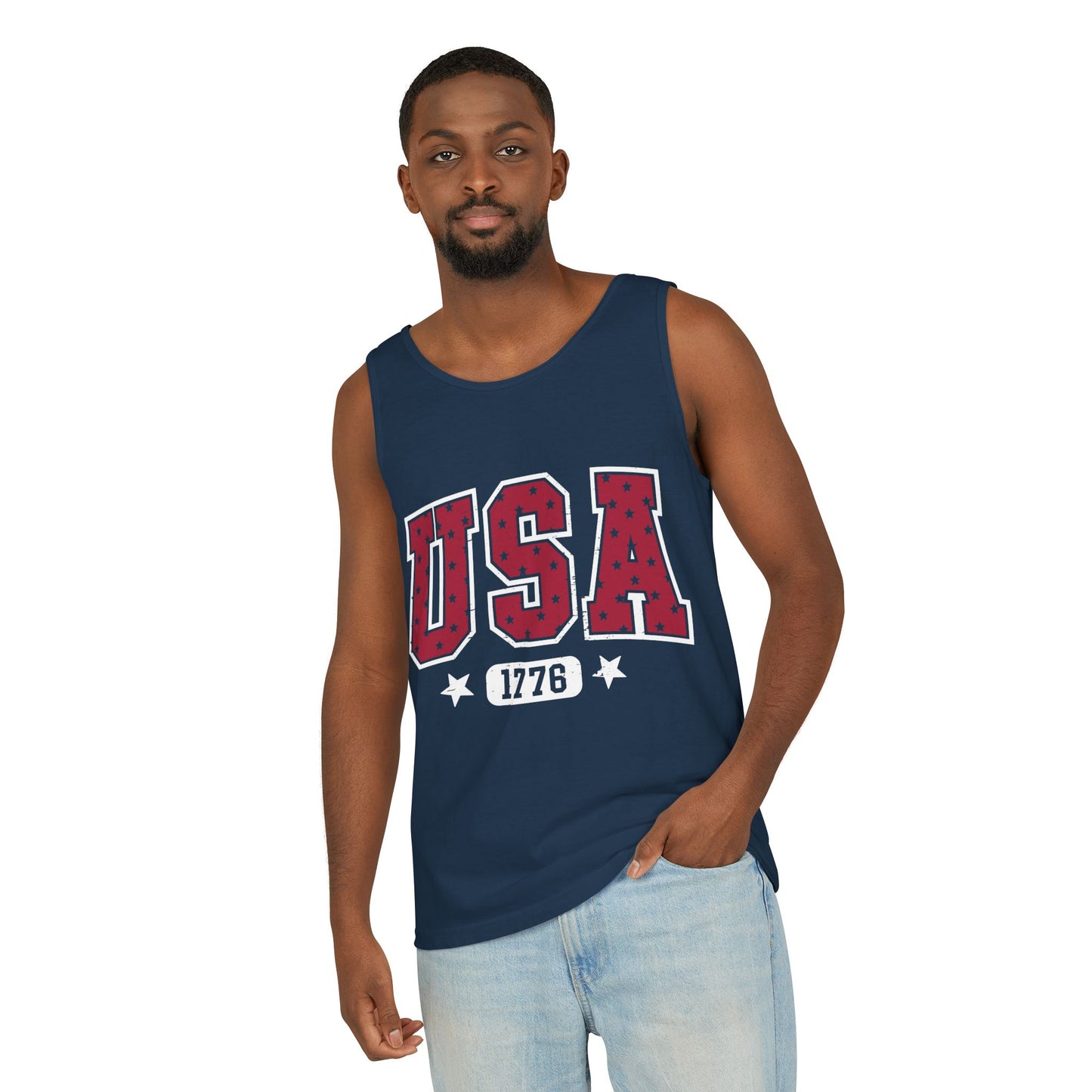 USA 1776 Patriotic Tank Top