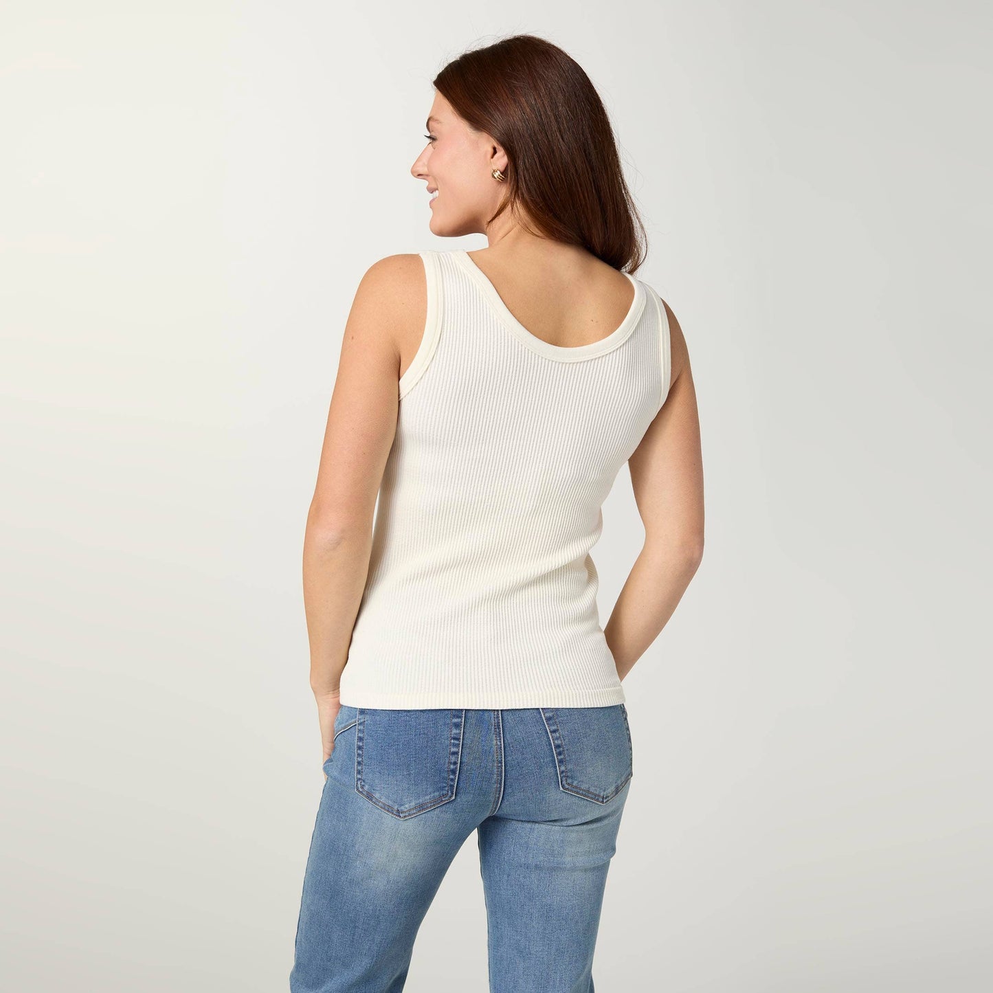 Ultra-Lush Reversible Seamless Ribbed Tank
