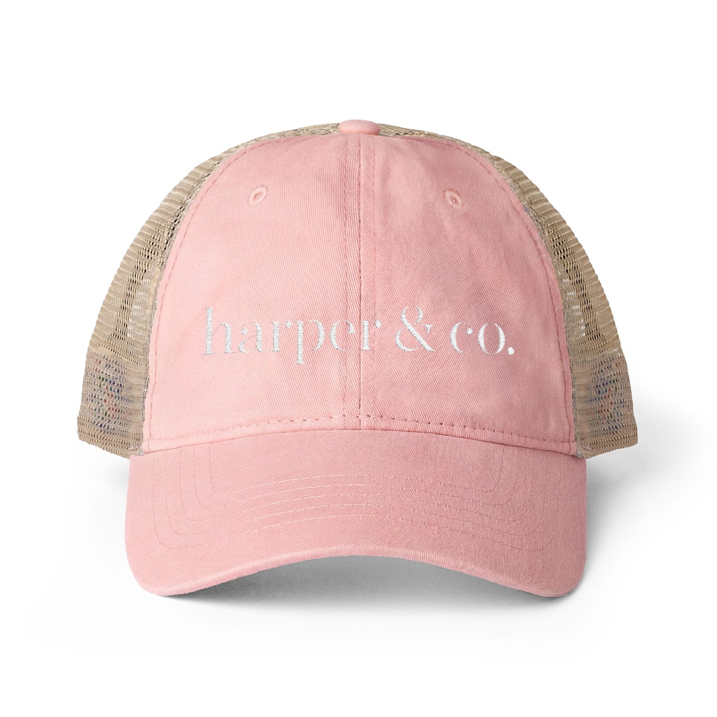 Harper & Co. Women's Washed Mesh-Back Cap