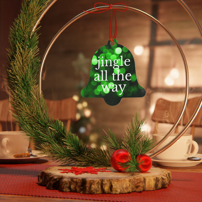 Christmas Tree Metal Ornament – Holiday Decoration