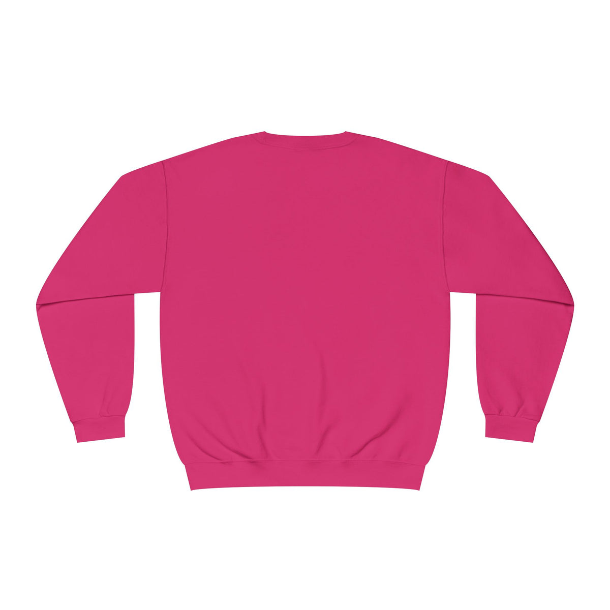 Merry Christmas Pink Santa Believe Crewneck Sweatshirt