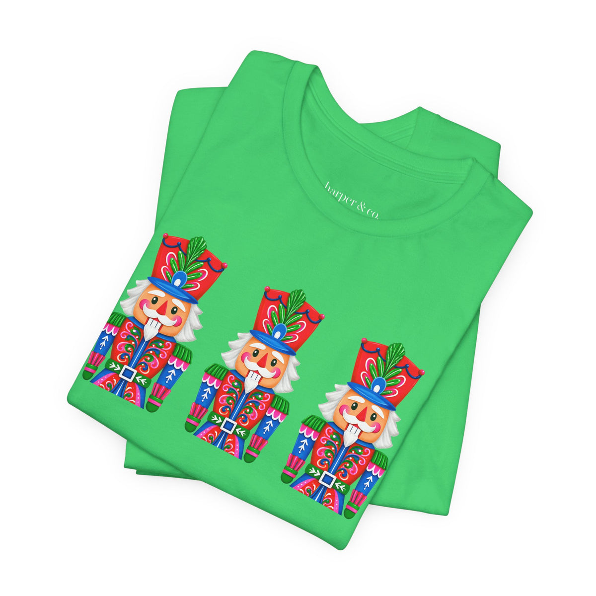 Nutcracker Trio Graphic Tee — Festive Holiday Christmas Shirt