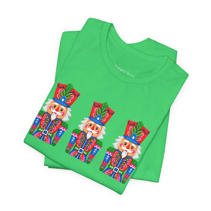 Nutcracker Trio Graphic Tee — Festive Holiday Christmas Shirt
