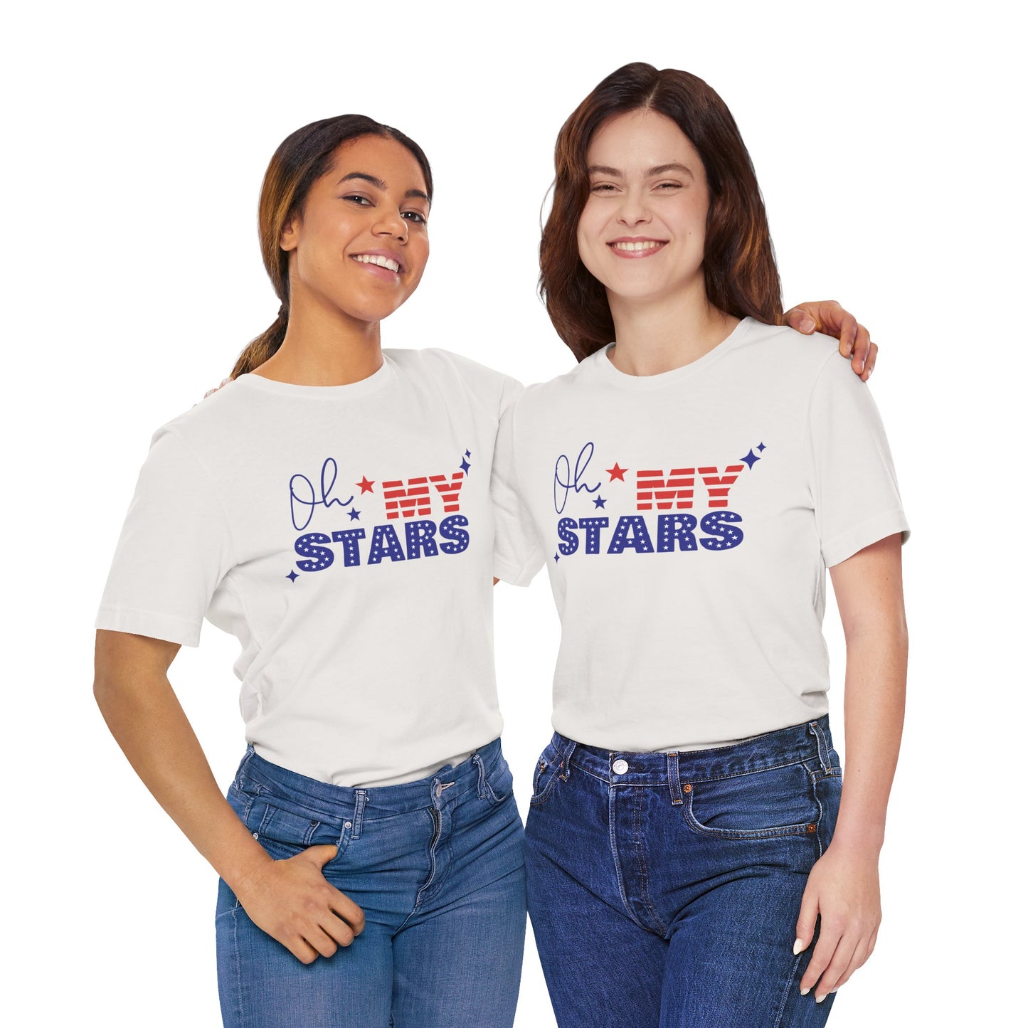 Oh My Stars USA T-Shirt — USA Celebration Tee