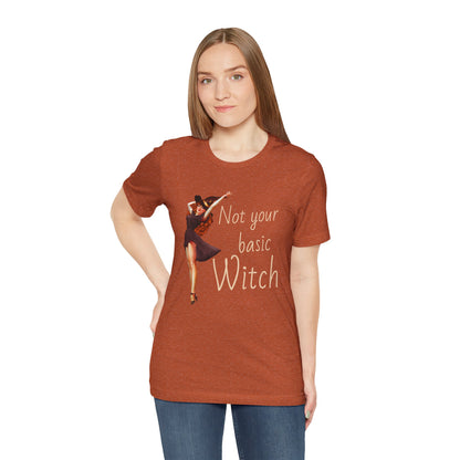 Not Your Basic Witch T-Shirt — Vintage Pinup Witch Tee