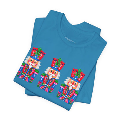 Nutcracker Trio Graphic Tee — Festive Holiday Christmas Shirt
