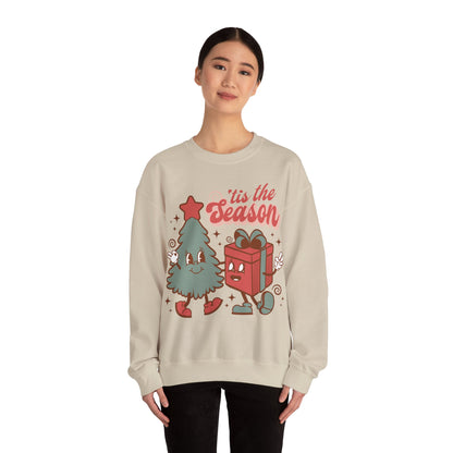 Tis the Season Christmas Jersey Sweatshirt Full Size