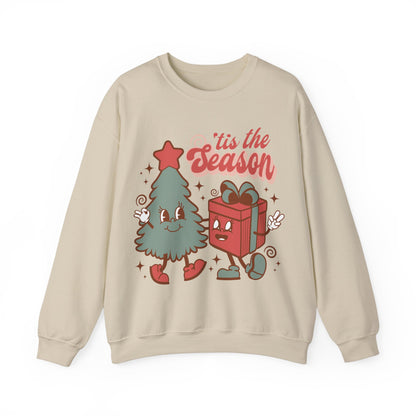 Tis the Season Christmas Jersey Sweatshirt Full Size