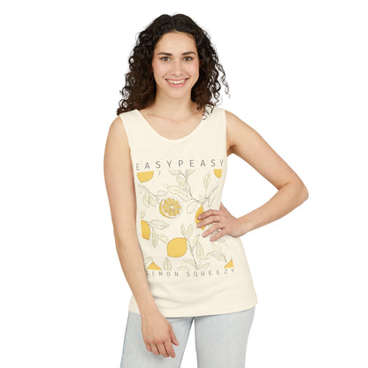 Lemon Squeeze Tank Top — Easypeasy Citrus Graphic Tank