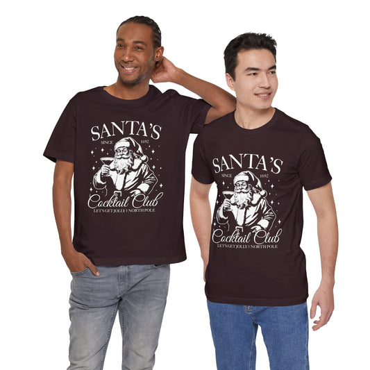 Santa's Cocktail Club T-Shirt