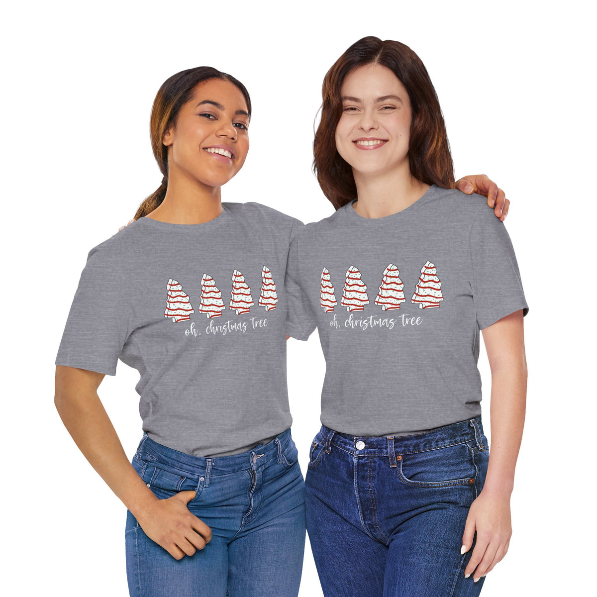 Oh, Christmas Tree Tee — Cute Christmas Tree Graphic Holiday T-Shirt