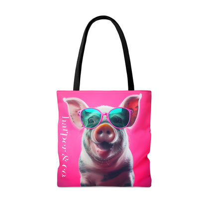 Cool Pig Tote Bag (AOP)