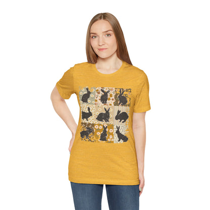 Boho Bunny T-Shirt — Easter Rabbit Graphic Tee