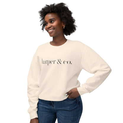 Harper & Co. Minimalist Crewneck Sweatshirt