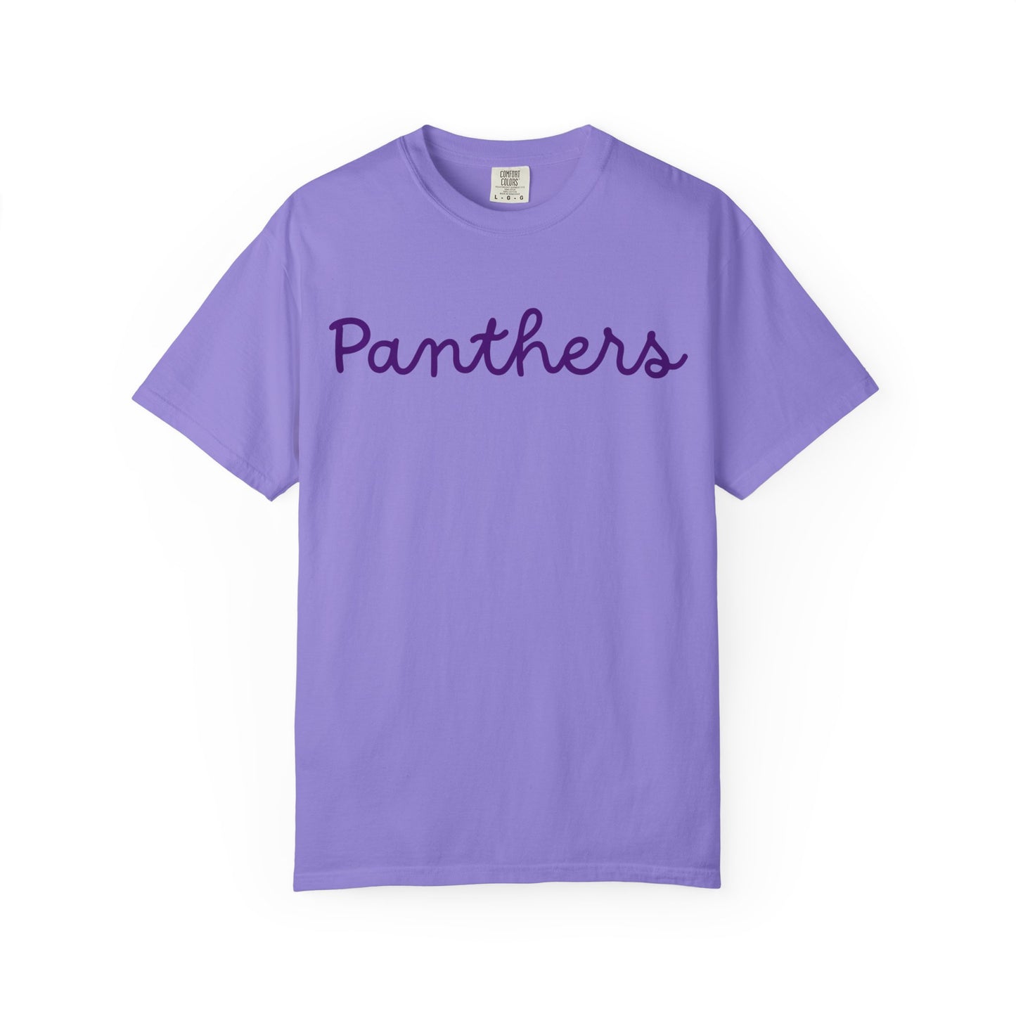 Panthers Script Garment Dyed T-Shirt