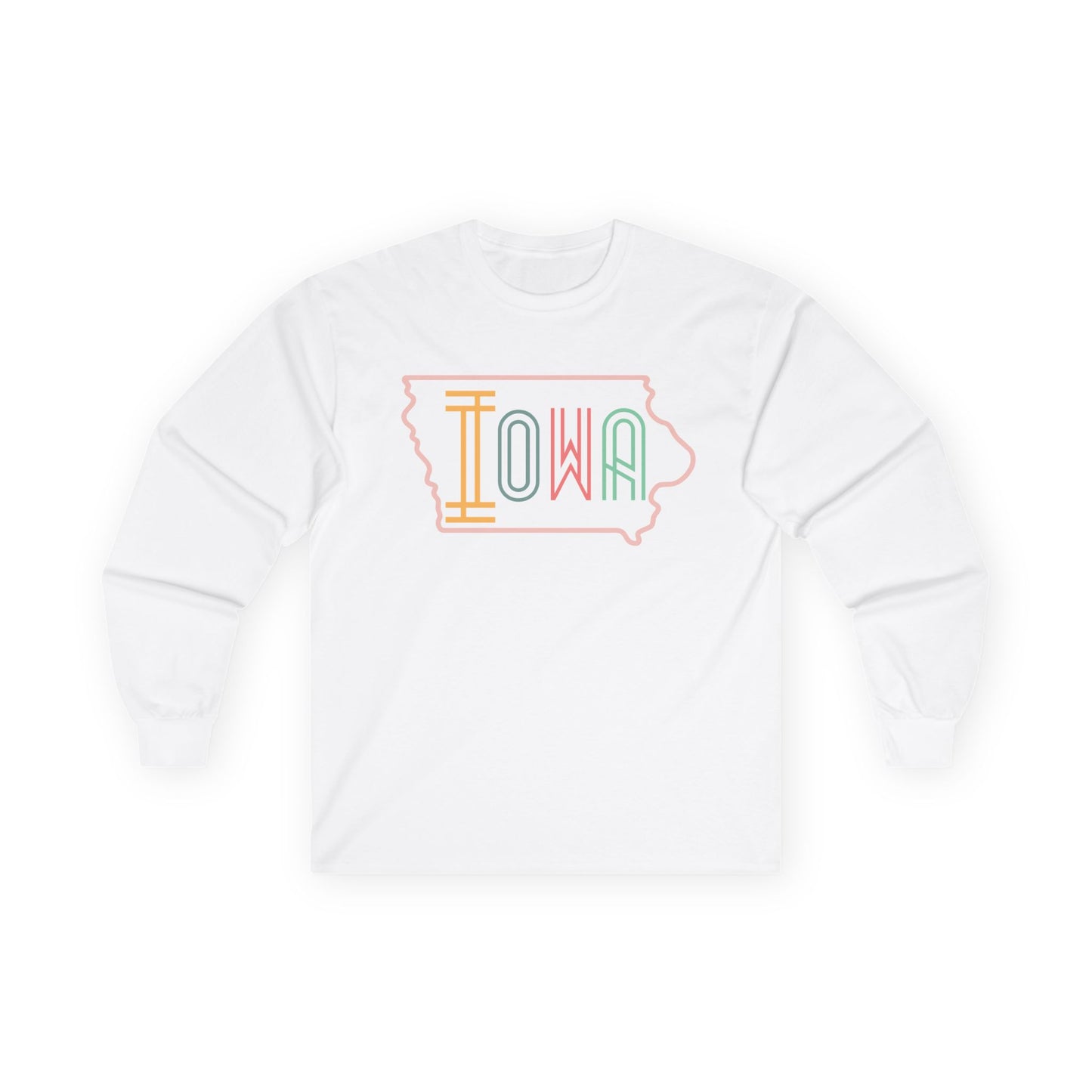 Iowa Light Graphic Long Sleeve Tee