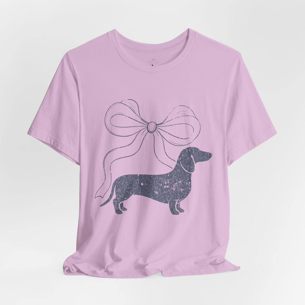 Dachshund Coquette Bow T-Shirt — Cute Doxie Graphic Tee