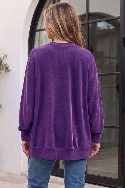 Effortless Relaxed-Fit Knit Cardigan