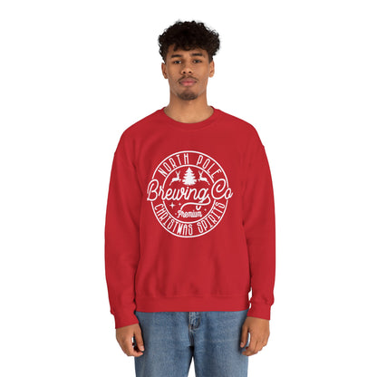 North Pole Brewing Co. Crewneck Sweatshirt – Christmas Spirits Holiday Sweatshirt