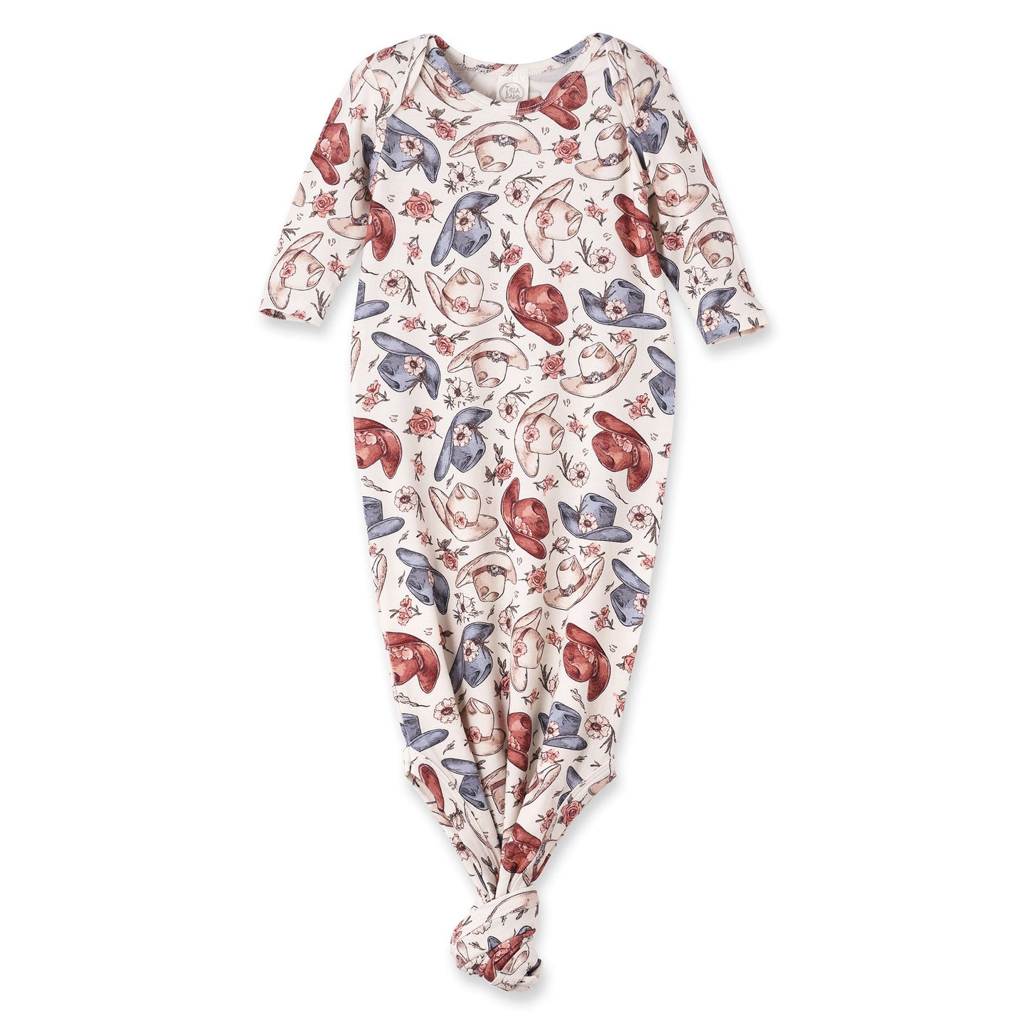 Wildflower Rodeo Cowgirl Gown - Bamboo Newborn Layette