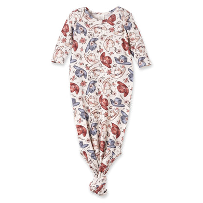 Wildflower Rodeo Cowgirl Gown - Bamboo Newborn Layette