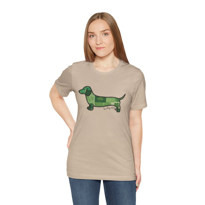 Lucky Dog Dachshund St. Patrick’s Day T-Shirt
