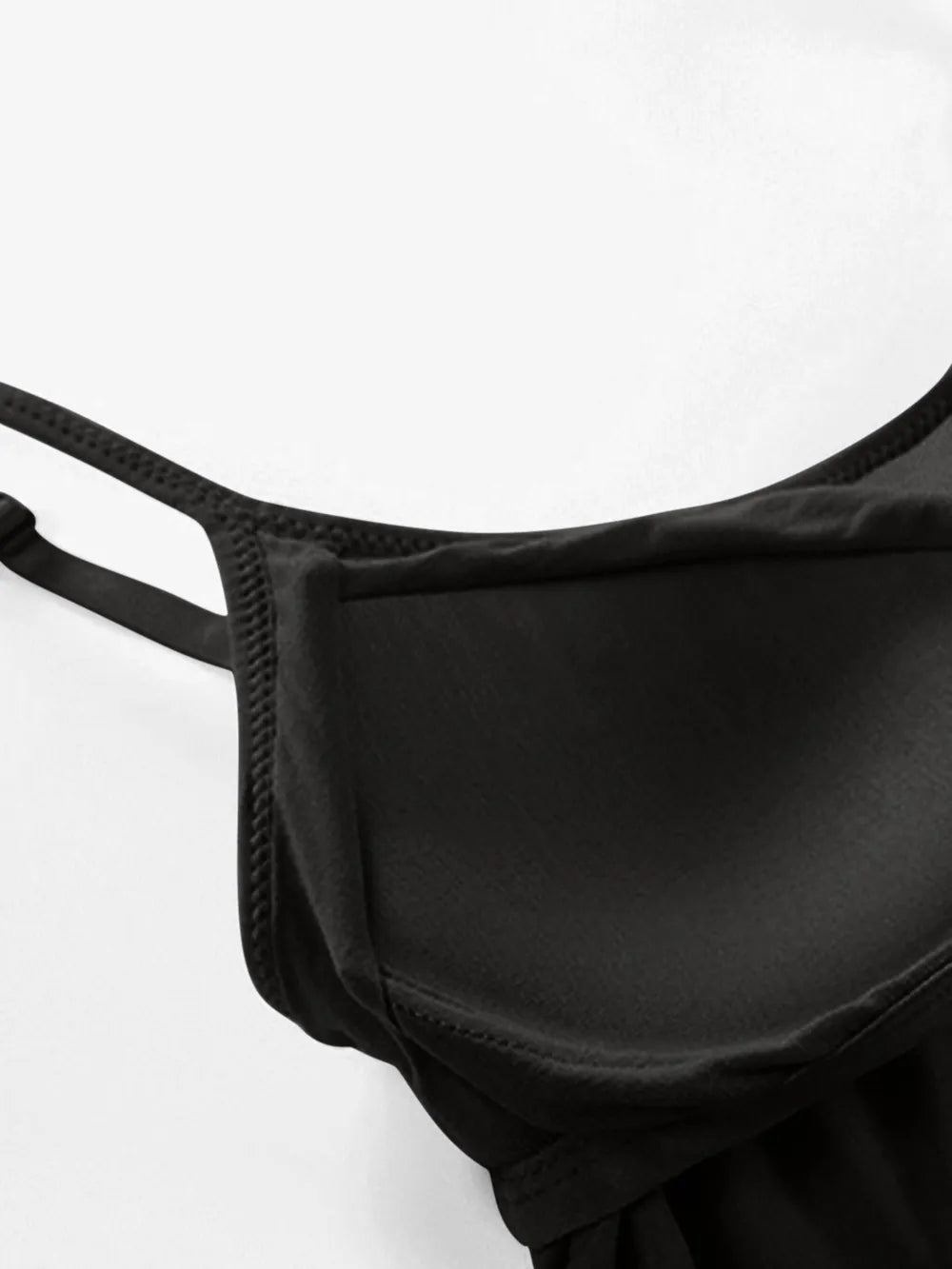 Mavis Scoop Neck Adjustable Strap Built-in Bra Cami - Two Colors