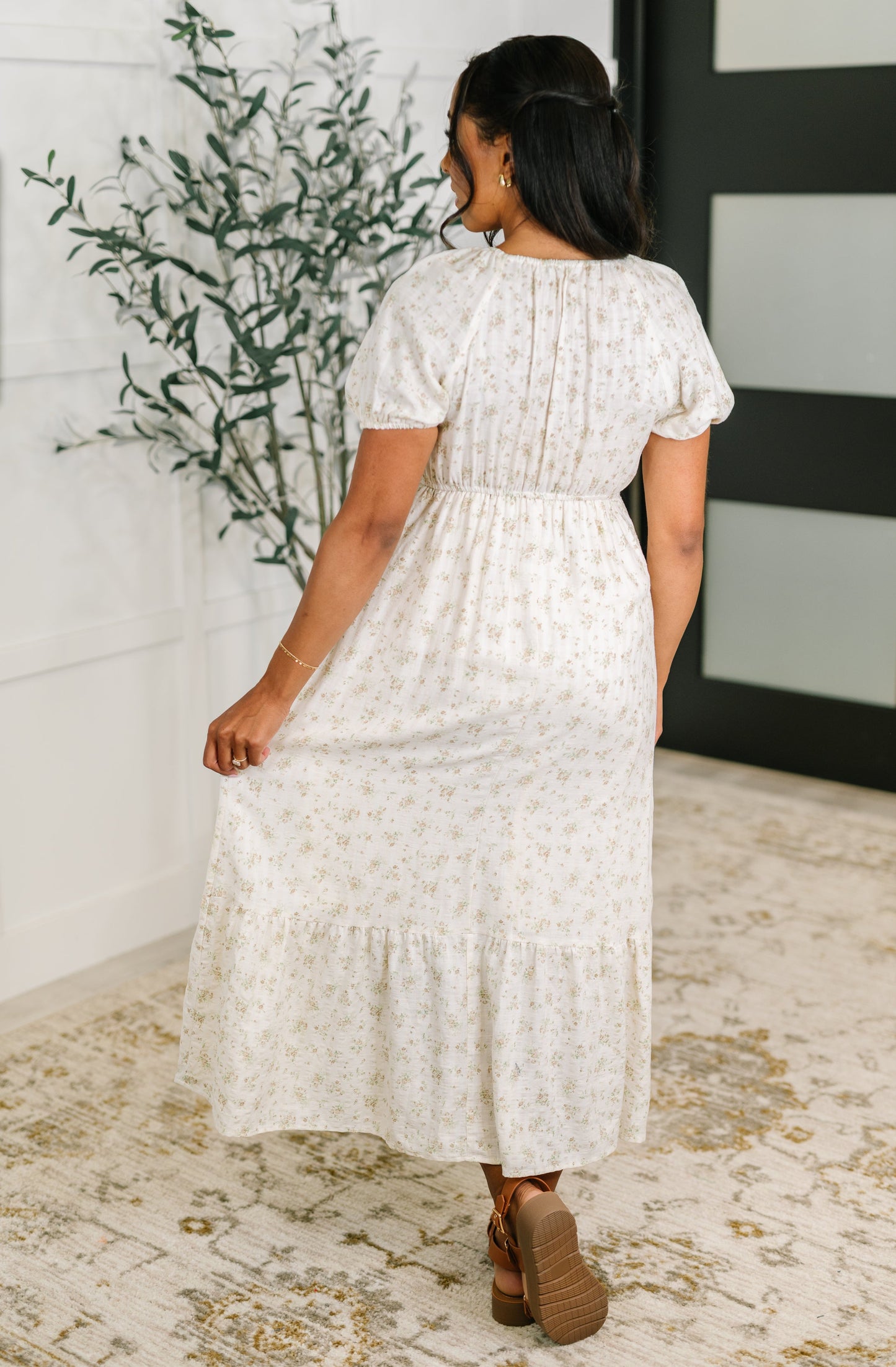 Angelcore Square Neck Dress