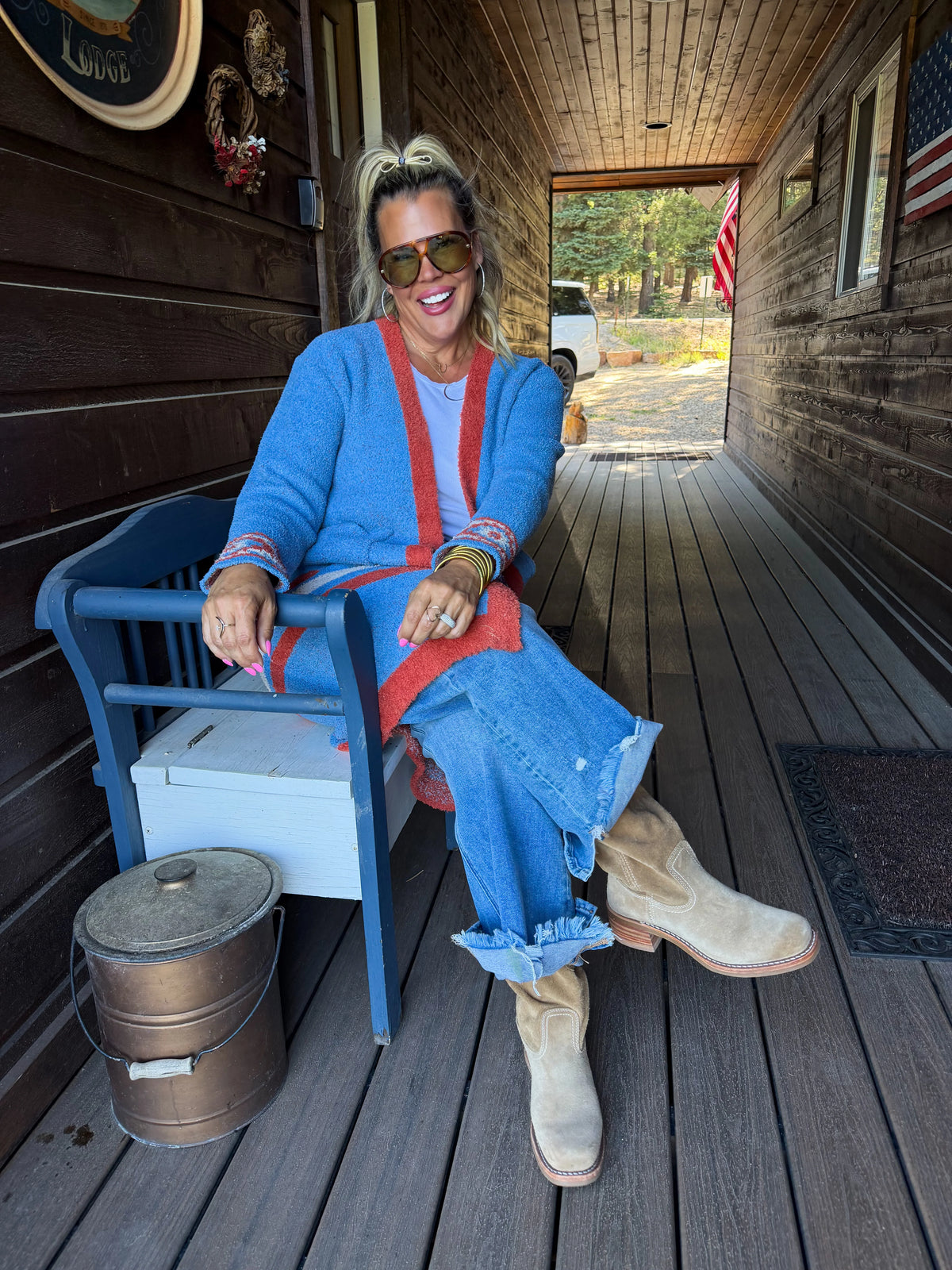 BLAKELEY Western Cloud Cardigan